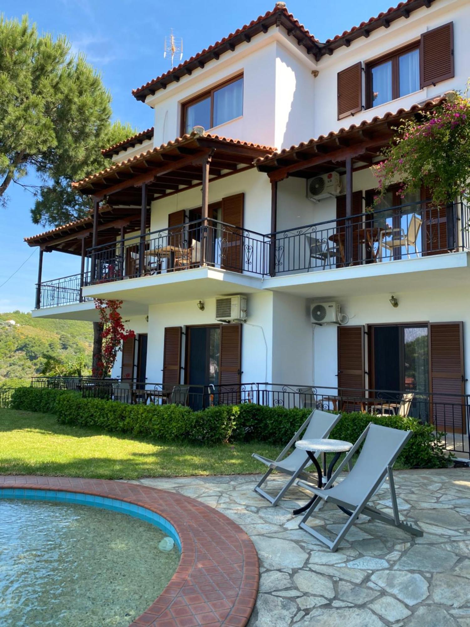 Villa Xanthippi Agia Paraskevi  Exteriör bild